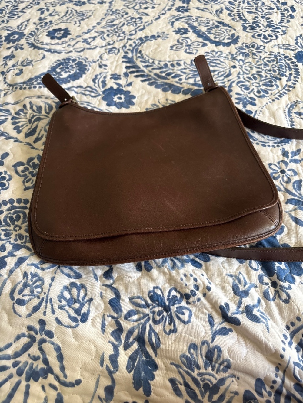 Vintage Coach Hippie Flap Bag